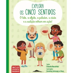 Booksmile Explora os Cinco Sentidos de Cláudia Bacalhau^ Conhecimento