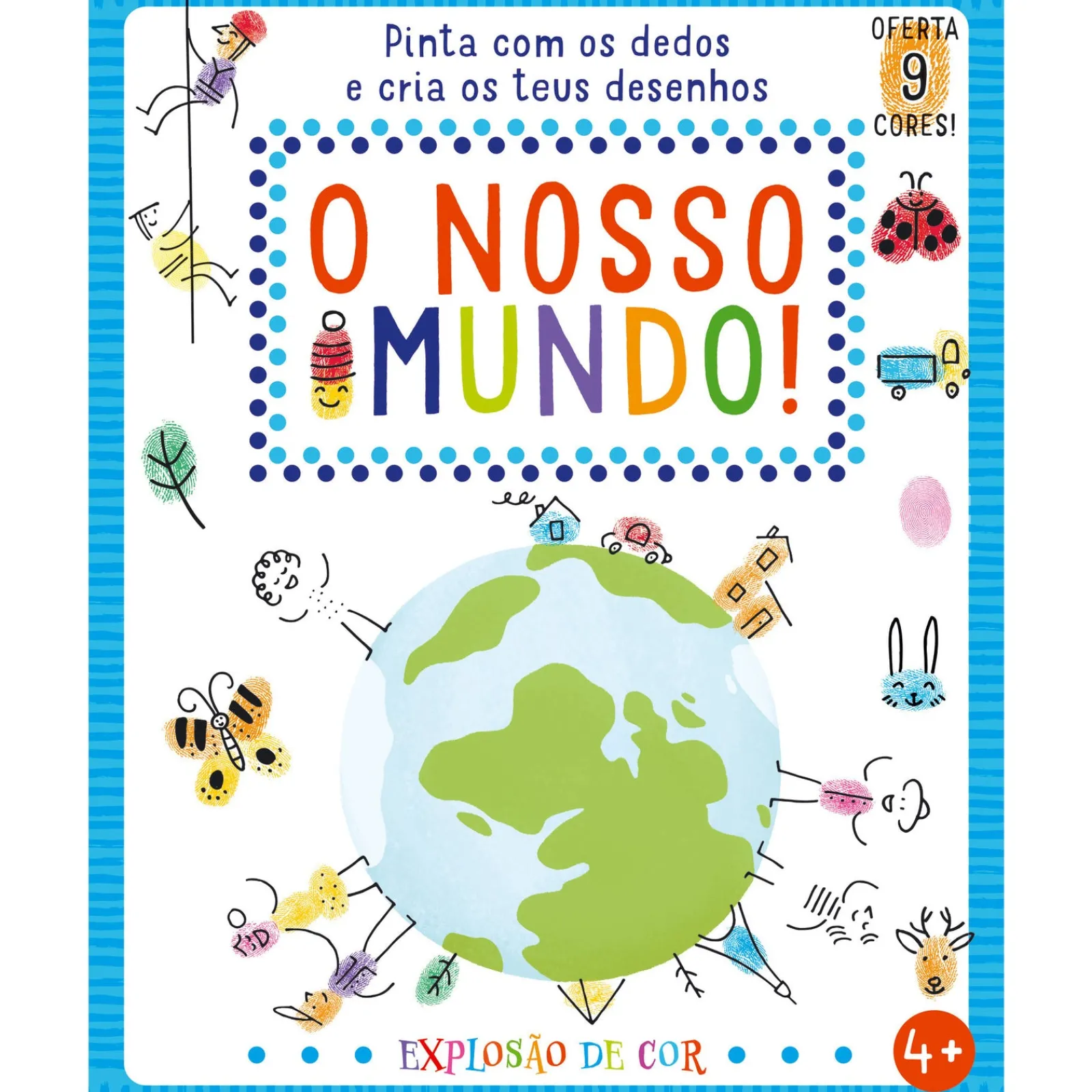 Joii Books Explosão de Cor: o Nosso Mundo! de Elizabeth Golding^ Atividades