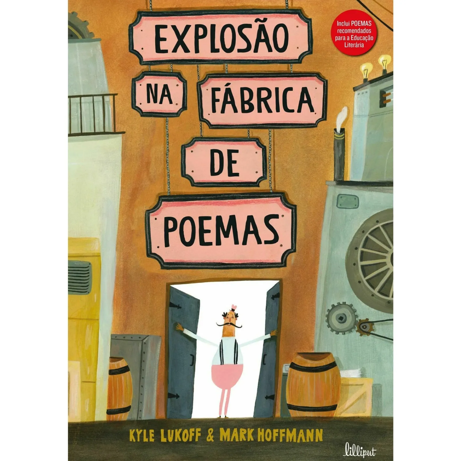 Nuvem De Letras Explosão na Fábrica de Poemas de Kyle Lukoff^ Conhecimento