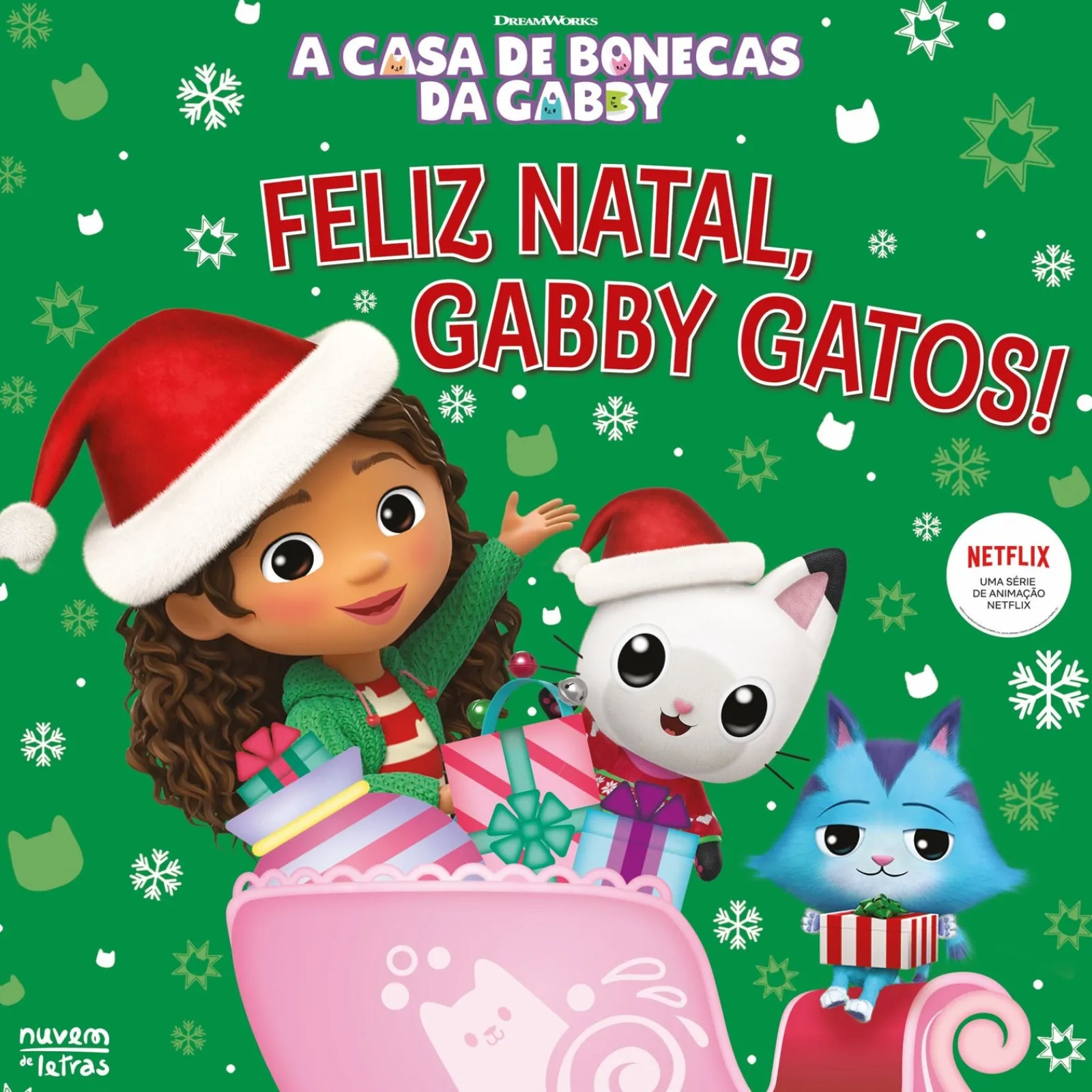 Nuvem De Letras Feliz Natal, Gabby Gatos!^ Coleções Infantis
