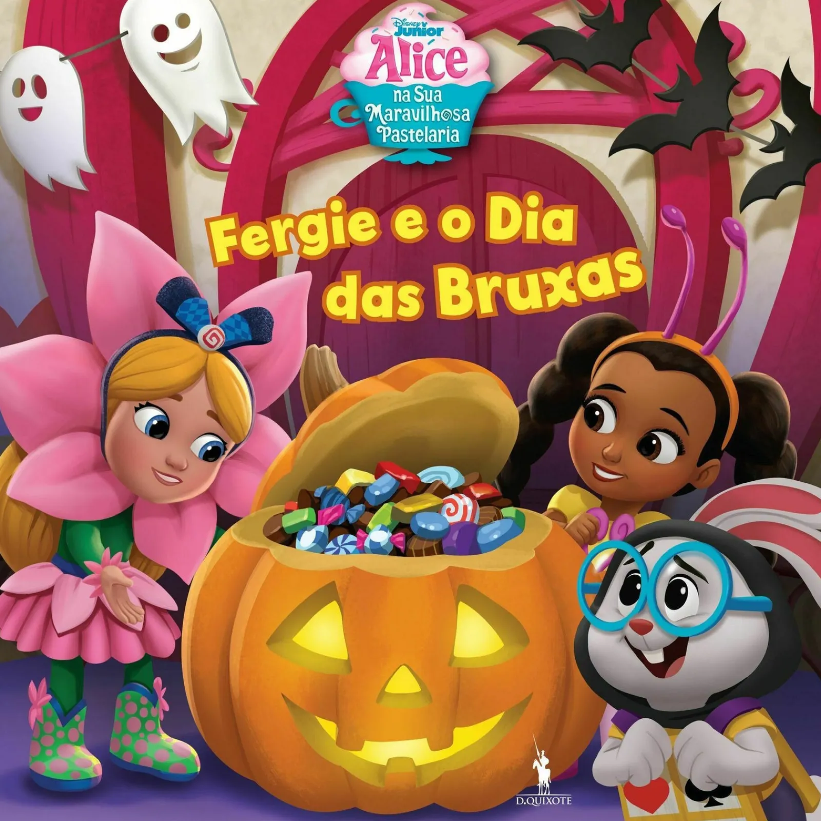 Dom Quixote Fergie e o Dia das Bruxas de Disney^ Literatura Infantil