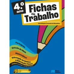 Note! Online Fichas de Trabalho - 4.º Ano Fichas de Português, Matemática, Estudo do Meio e Expressões^ 1º Ciclo