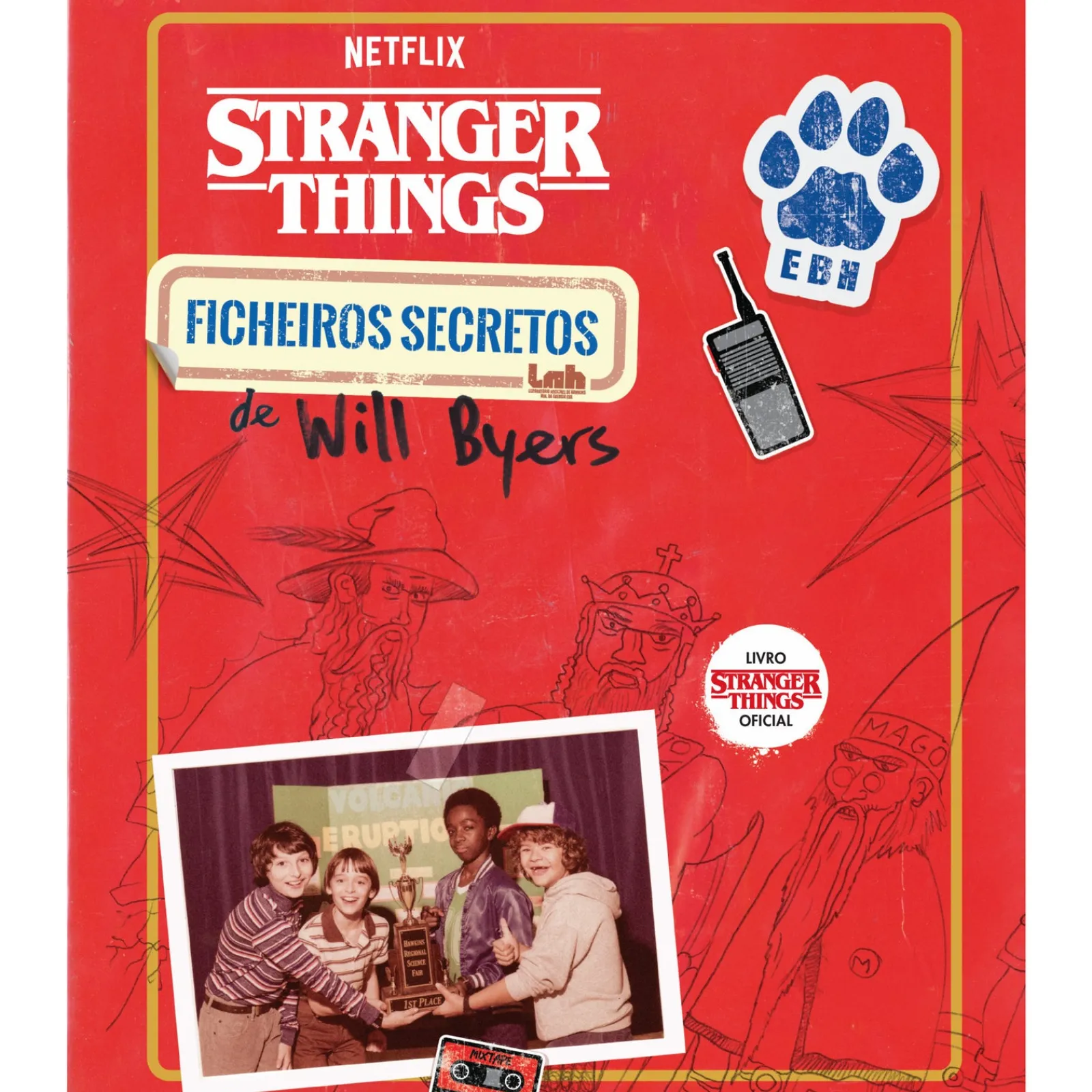 Nuvem De Tinta Ficheiros Secretos de Will Byers de Matthew J. Gilbert^ Literatura Juvenil