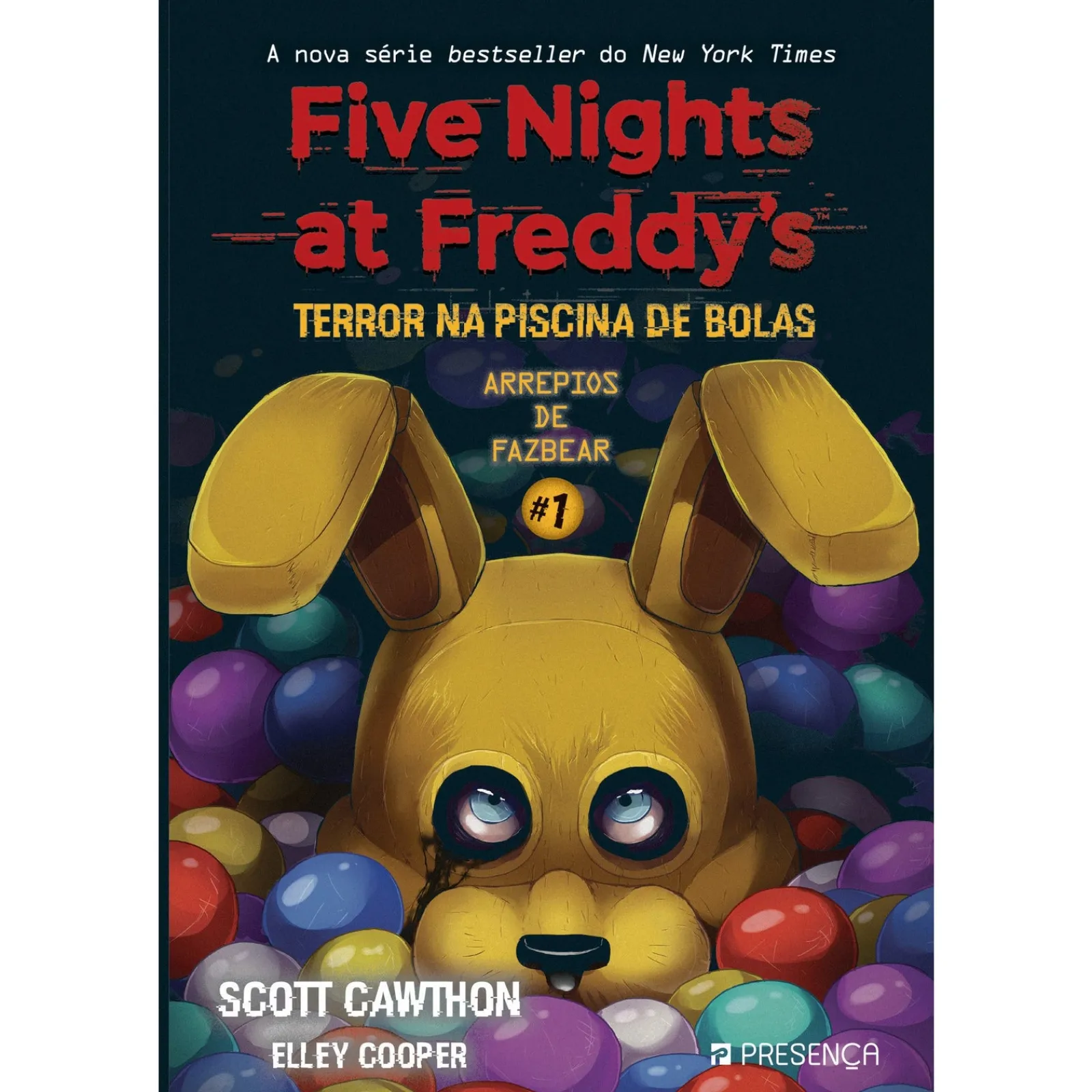 Presença Five Nights At Freddy's - Terror na Piscina de Bolas de Scott Cawthon e Elley Cooper^ Coleções Juvenis