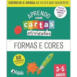 Fábula Educação Formas e Cores 3-5 Anos de Caixa^ Pré-Escolar