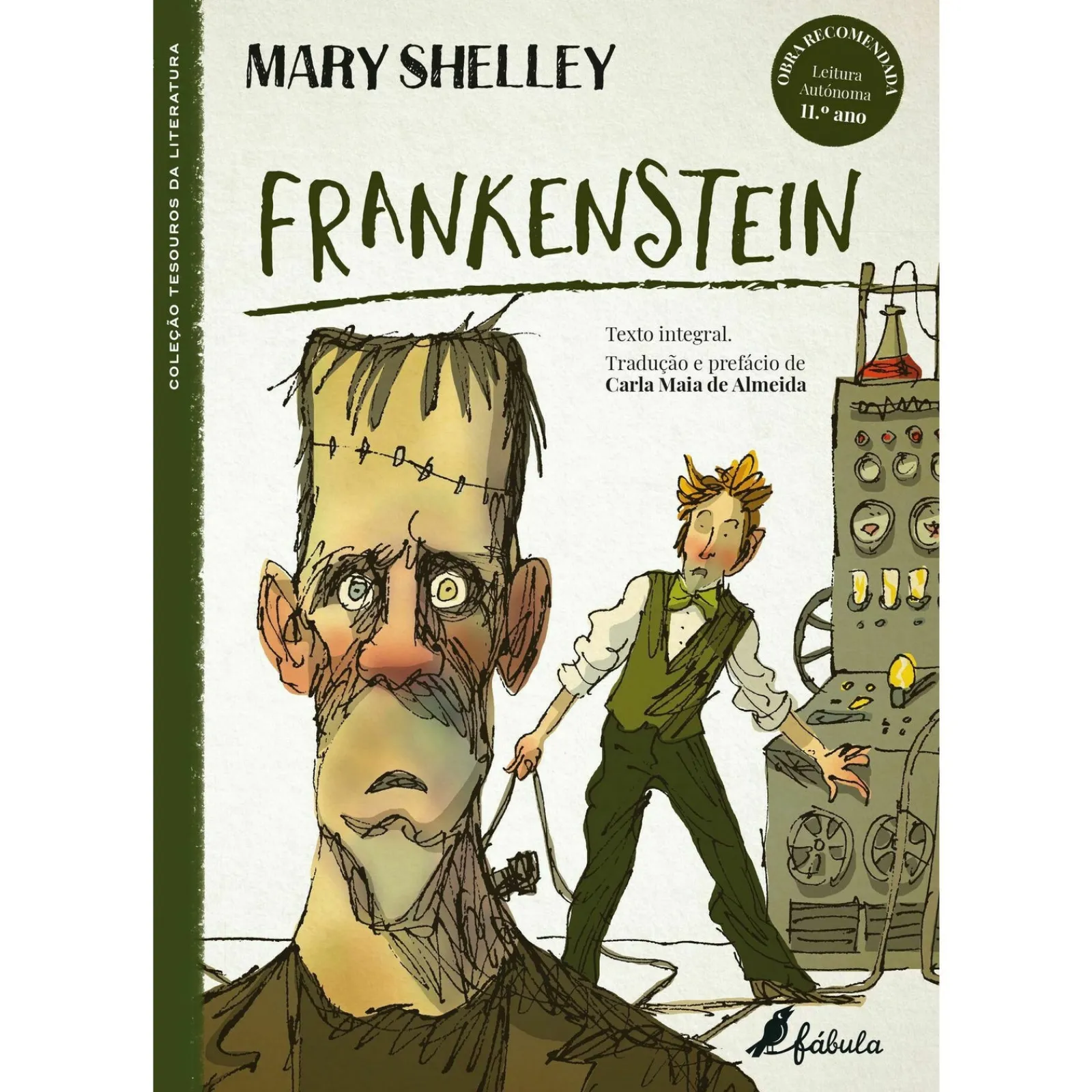 Fábula Frankenstein de Mary Shelley^ Literatura Juvenil