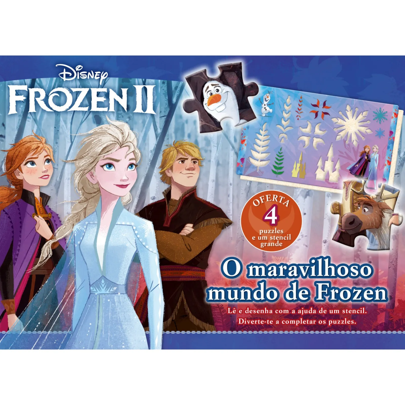 Dom Quixote Frozen 2 - o Maravihoso Mundo de Frozen de Disney^ Atividades