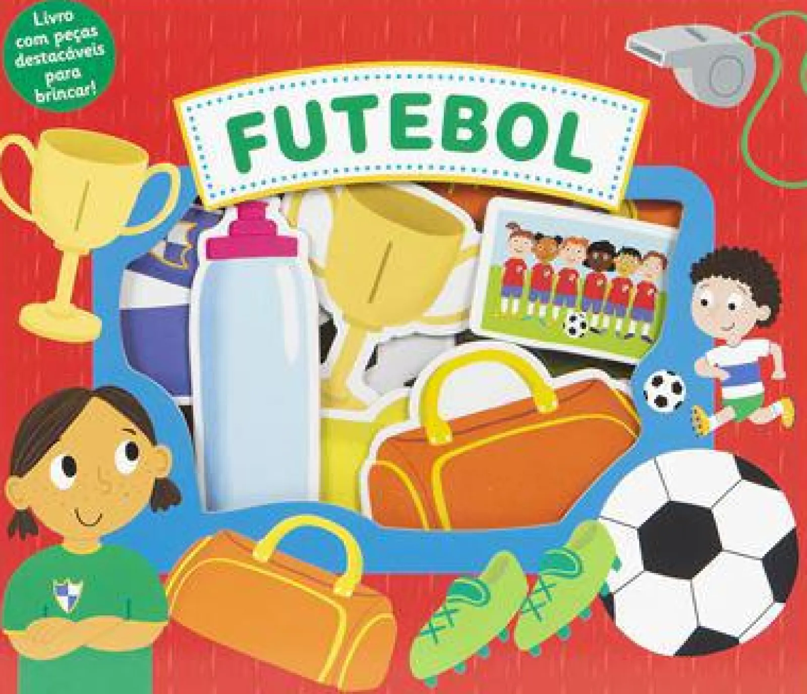 Porto Editora Futebol - Livro com Peças Destacáveis para Brincar!^ Atividades