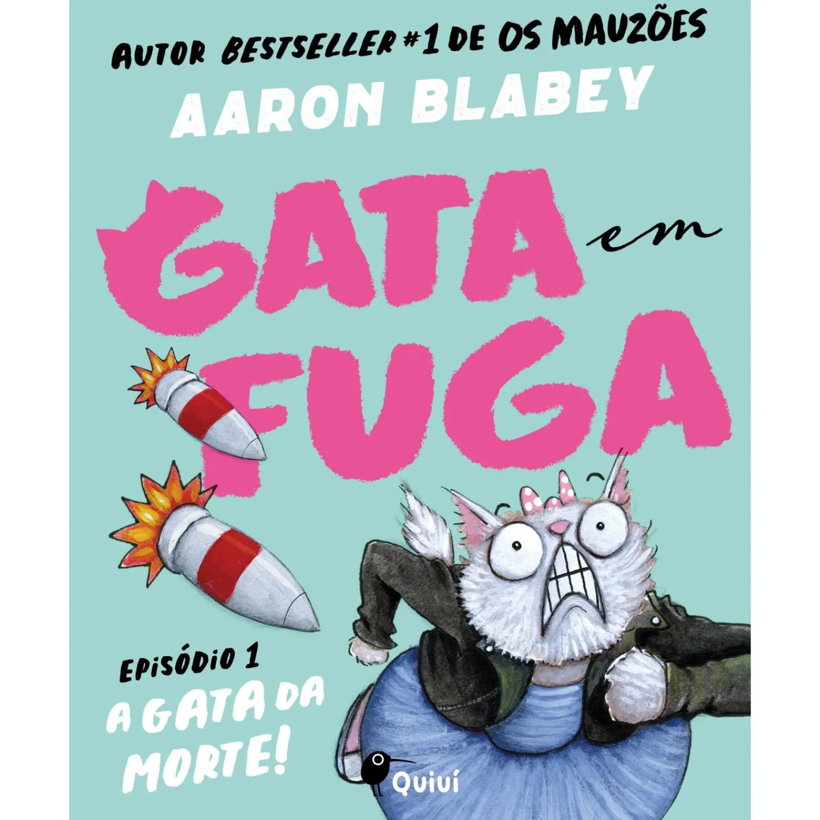 Quiuí Gata em Fuga de Aaron Blabey - Episódio 1 - A Gata da Morte!^ Banda Desenhada E Novelas Gráficas