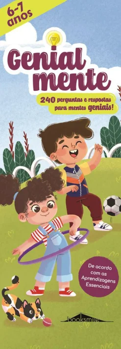 Booksmile Genialmente 6-7 Anos de - 240 Perguntas e Respostas para Mentes Geniais!^ 1º Ciclo