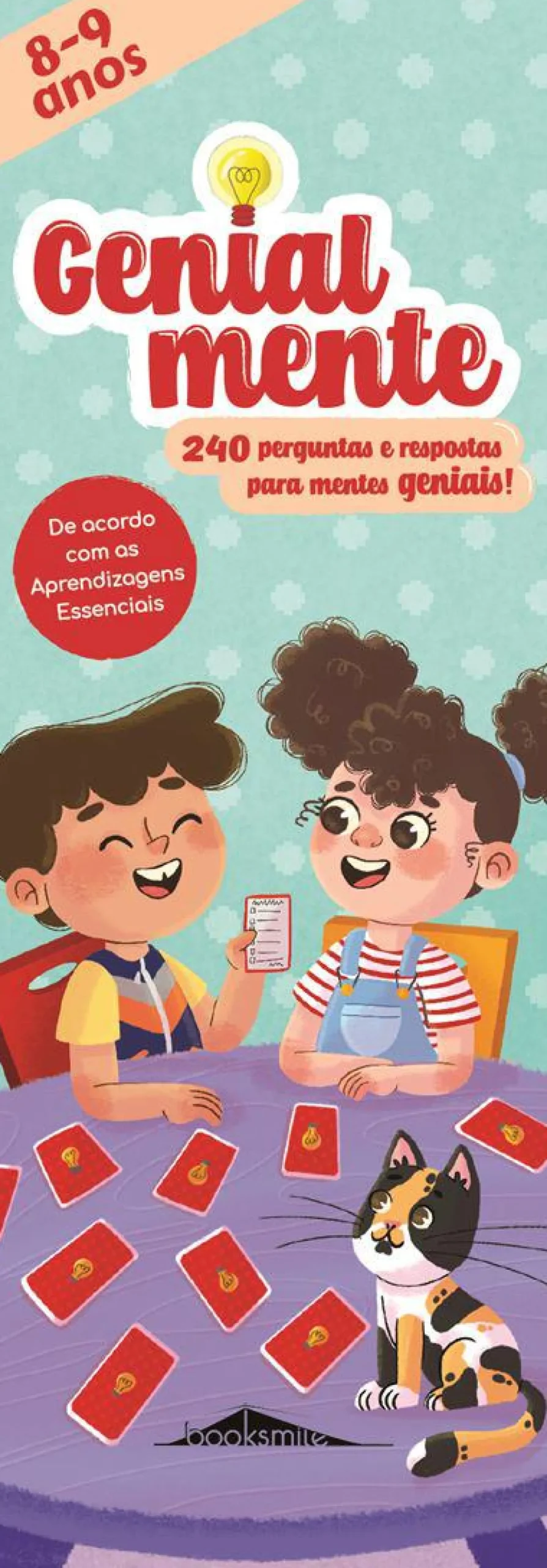 Booksmile Genialmente 8-9 Anos de - 240 Perguntas e Respostas para Mentes Geniais!^ 1º Ciclo
