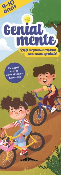 Booksmile Genialmente 9-10 Anos de - 240 Perguntas e Respostas para Mentes Geniais!^ 1º Ciclo