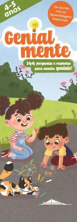 Booksmile Genialmente 4-5 Anos de - 144 Perguntas e Respostas para Mentes Geniais!^ Pré-Escolar
