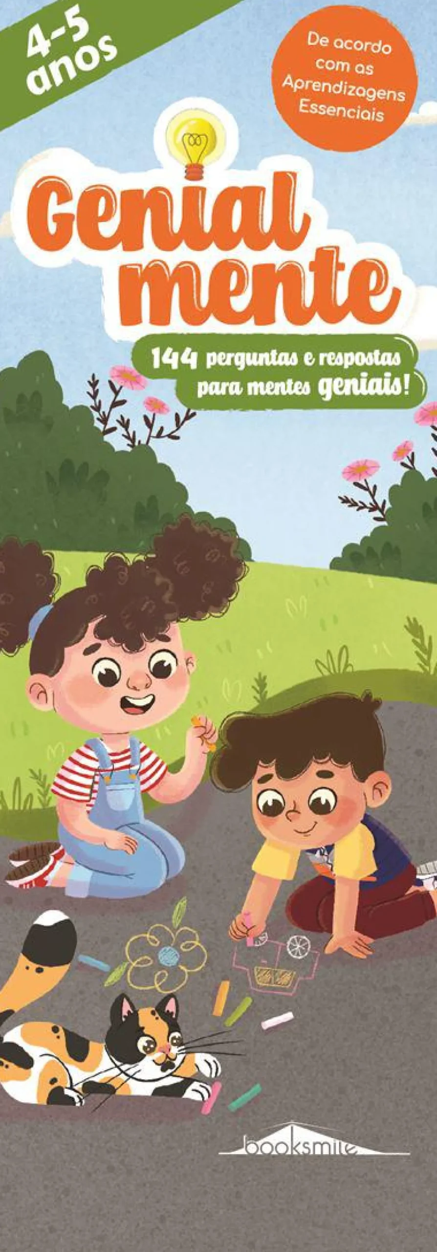 Booksmile Genialmente 4-5 Anos de - 144 Perguntas e Respostas para Mentes Geniais!^ Pré-Escolar