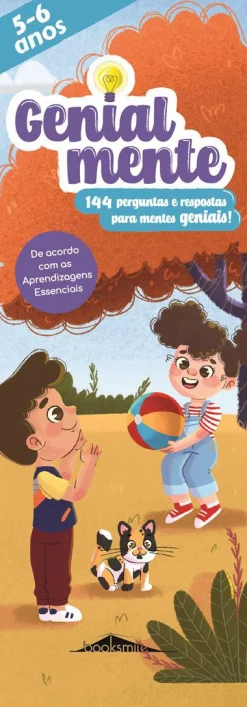 Booksmile Genialmente 5-6 Anos de - 144 Perguntas e Respostas para Mentes Geniais!^ Pré-Escolar
