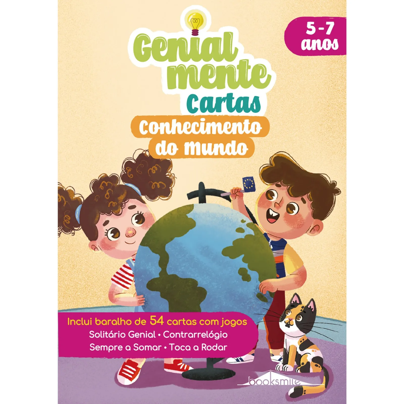 Booksmile Genialmente Cartas - Conhecimento do Mundo: 5-7 Anos^ 1º Ciclo