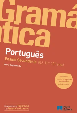 Porto Editora Gramática de Português - Ensino Secundário de Maria Regina Rocha^ Dicionários E Gramáticas