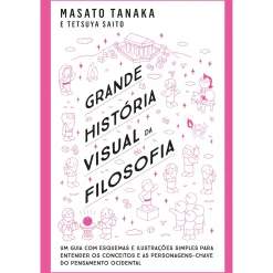 Marcador Grande História Visual da Filosofia de Masato Tanaka e Tetsuya Saito^ Técnicos