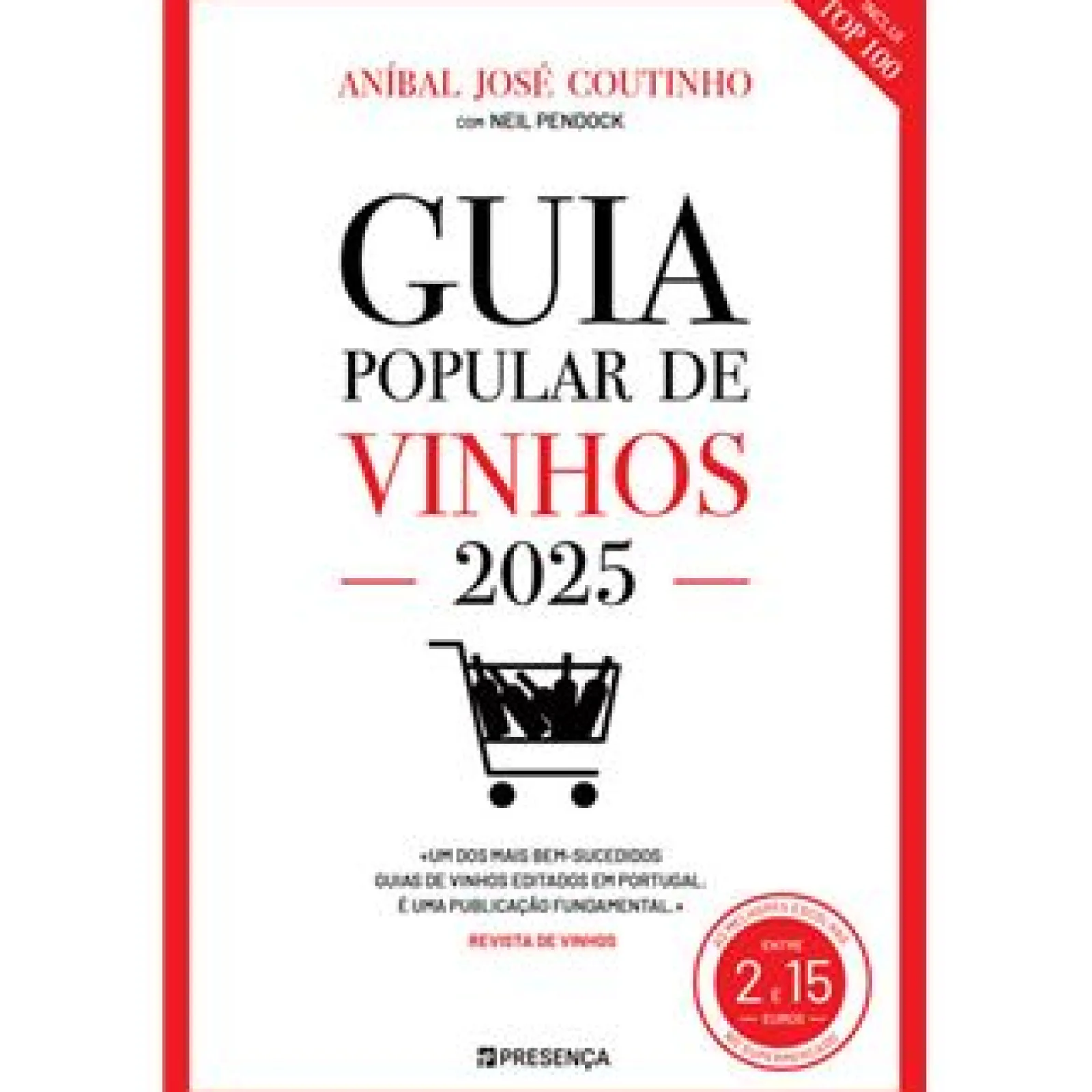 Presença Guia Popular de Vinhos 2025 de Aníbal Coutinho^ Culinária