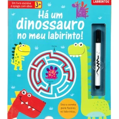 Porto Editora Há um Dinossauro no Meu Labirinto! - Um Livro Escreve e Apaga com Abas^ Atividades