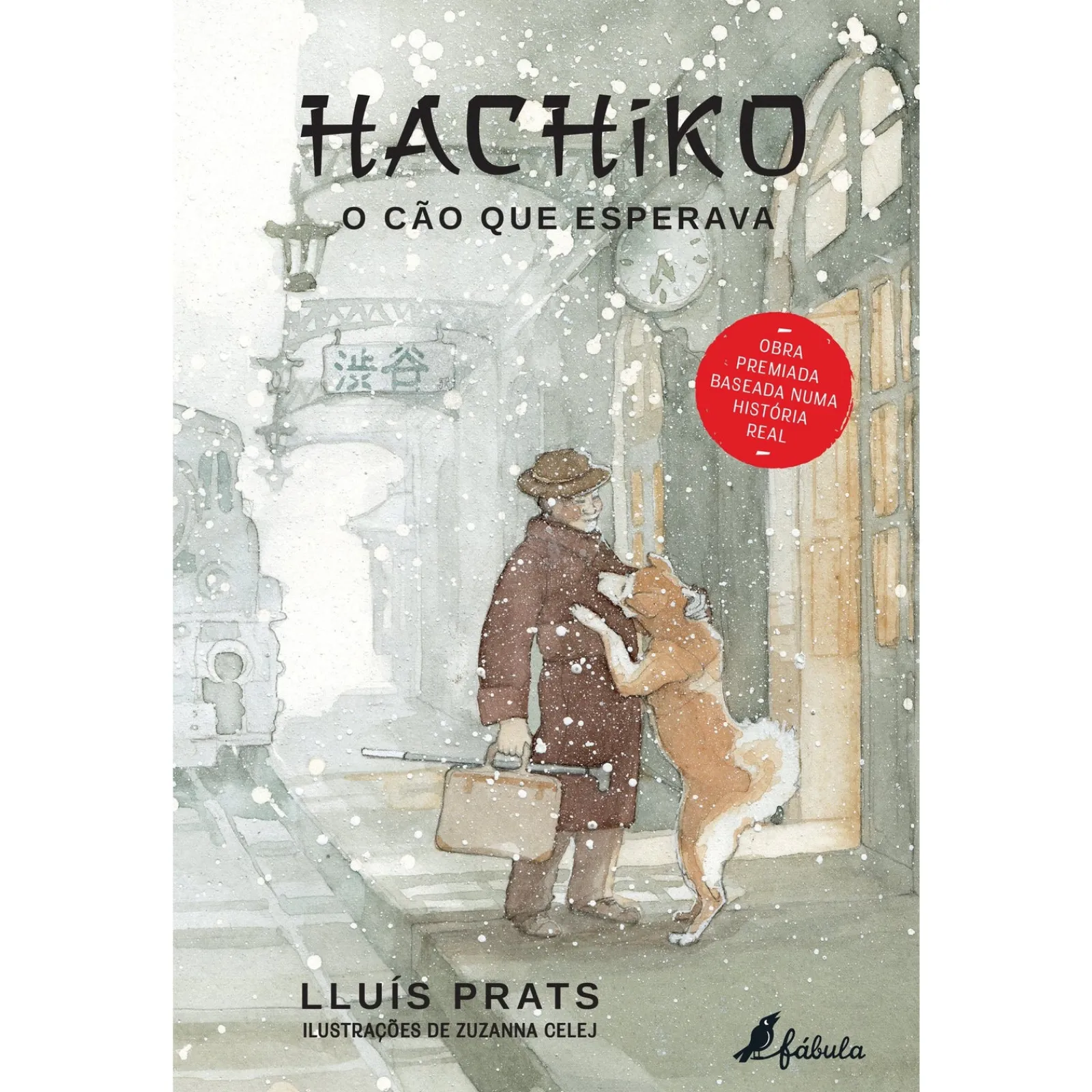 Fábula Hachiko: o Cão que Esperava de Lluís Prats^ Literatura Juvenil
