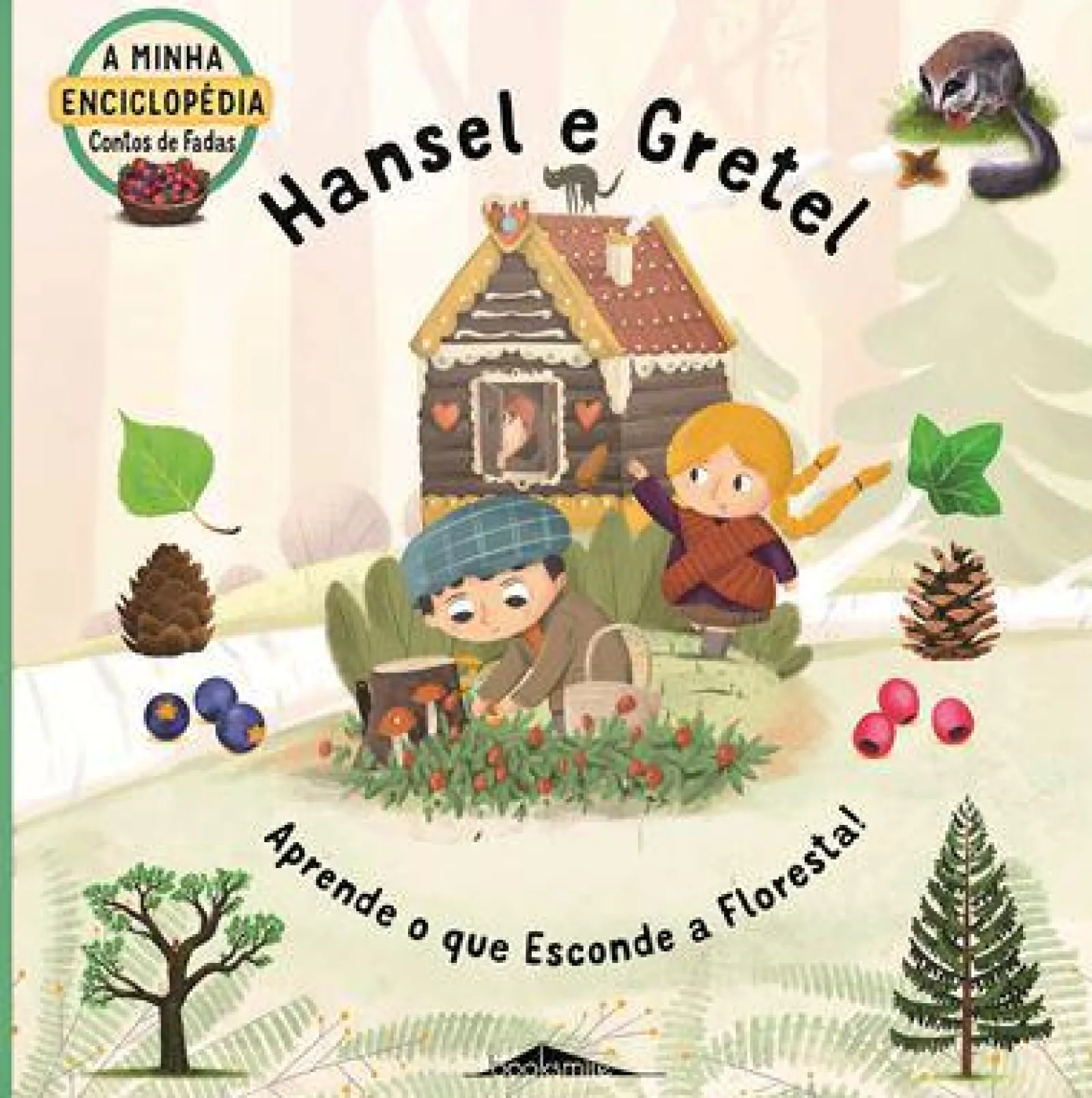 Booksmile Hansel e Gretel de Sabina Konecna - Aprende o que Esconde a Floresta!^ Conhecimento