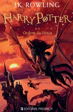 Editorial Presença Harry Potter e a Ordem da Fénix de J. K. Rowling^ Coleções Juvenis