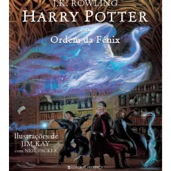Presença Harry Potter e a Ordem da Fénix de J. K. Rowling; Ilustração: Jim Kay e Neil Packer de J. K. Rowling^ Coleções Juvenis