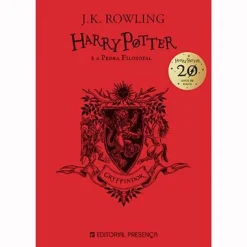 Presença Harry Potter e a Pedra Filosofal 20 Anos - Gryffindor de J. K. Rowling^ Coleções Juvenis