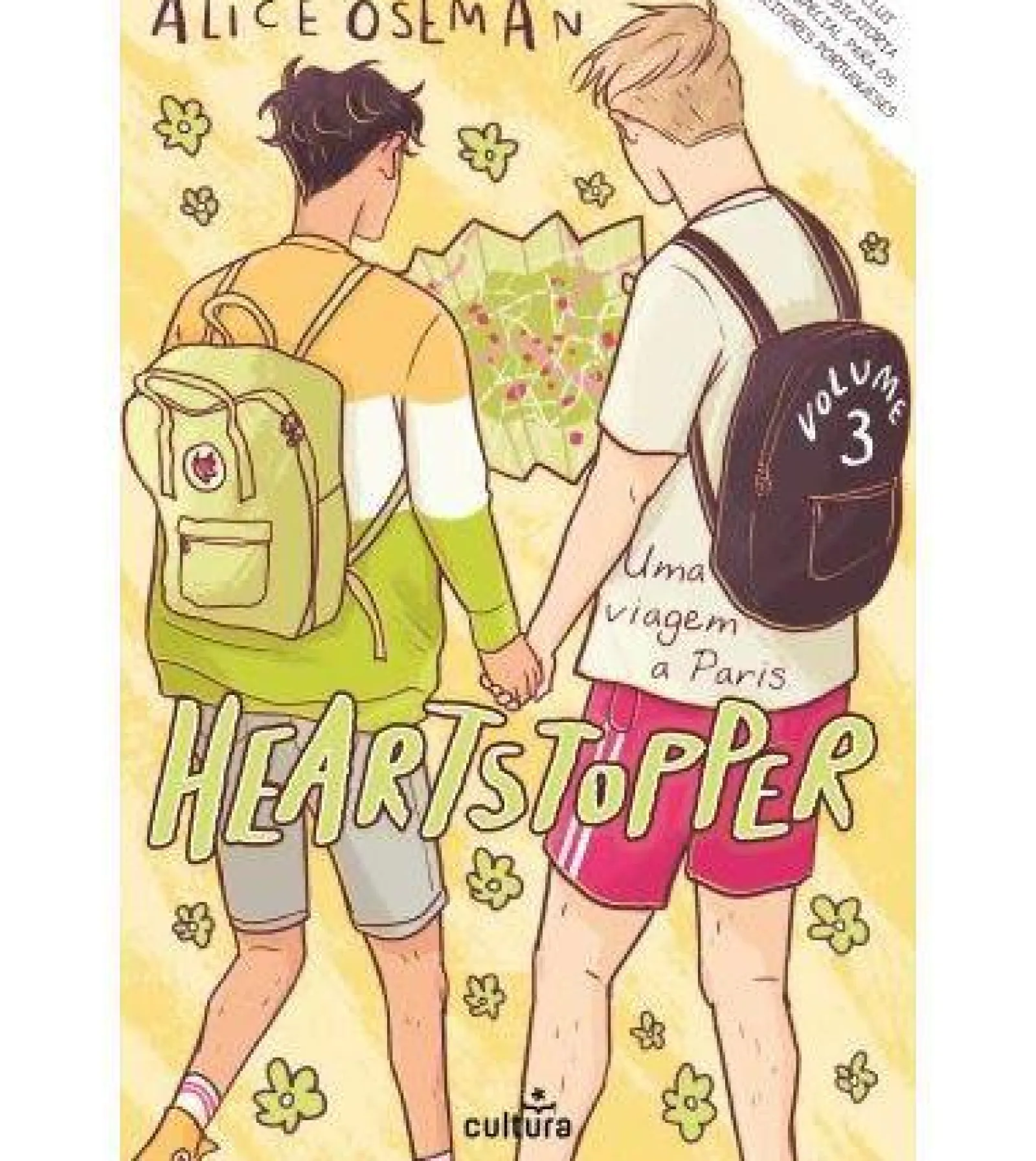 Cultura Editora Heartstopper: Volume 3 de Alice Oseman - Uma Viagem a Paris^ Young Adult|Banda Desenhada E Novelas Gráficas