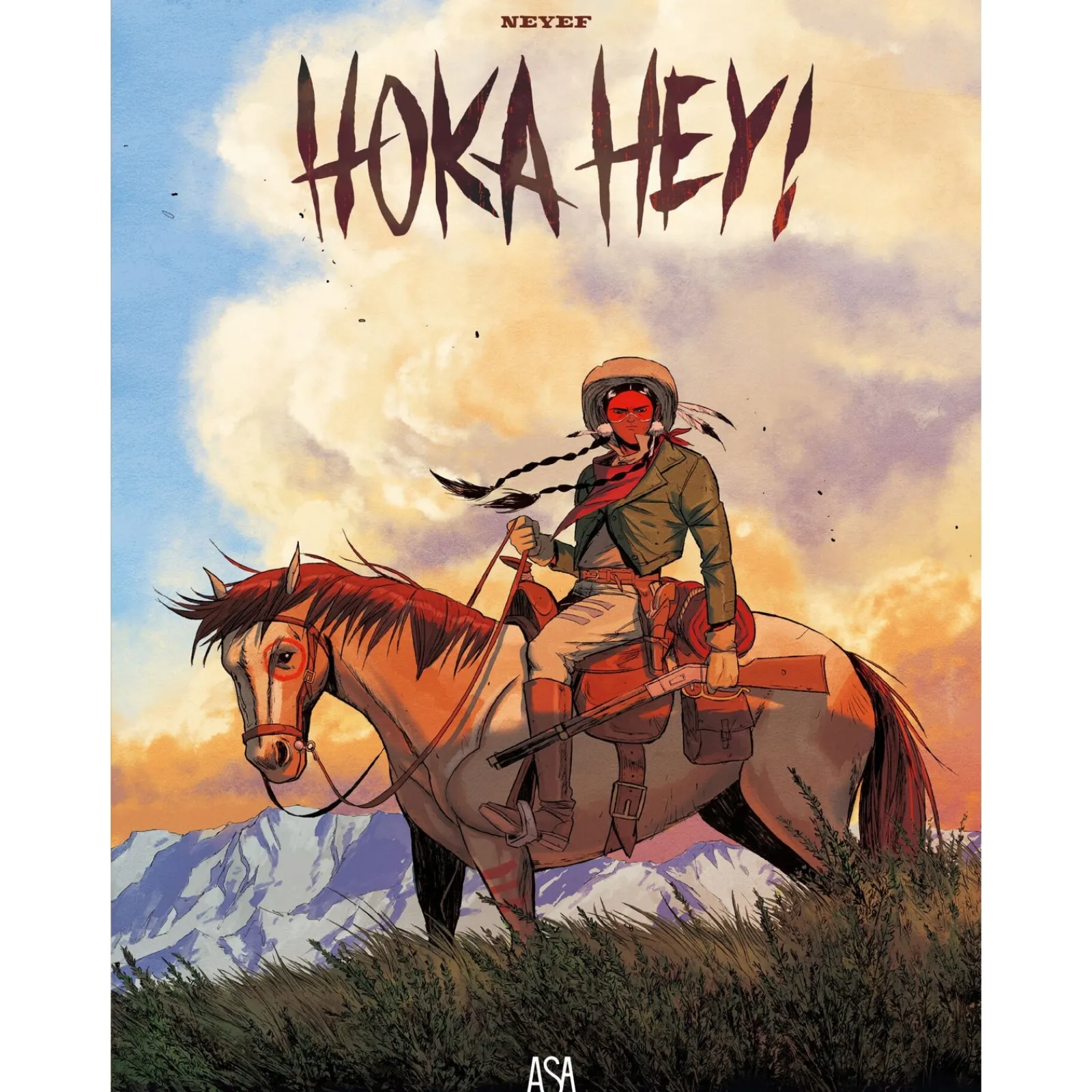 Asa Hoka Hey! de Neyef^ Banda Desenhada E Novelas Gráficas