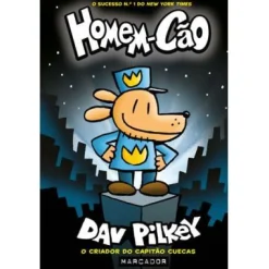 Marcador Homem-Cão de Dav Pilkey^ Coleções Juvenis