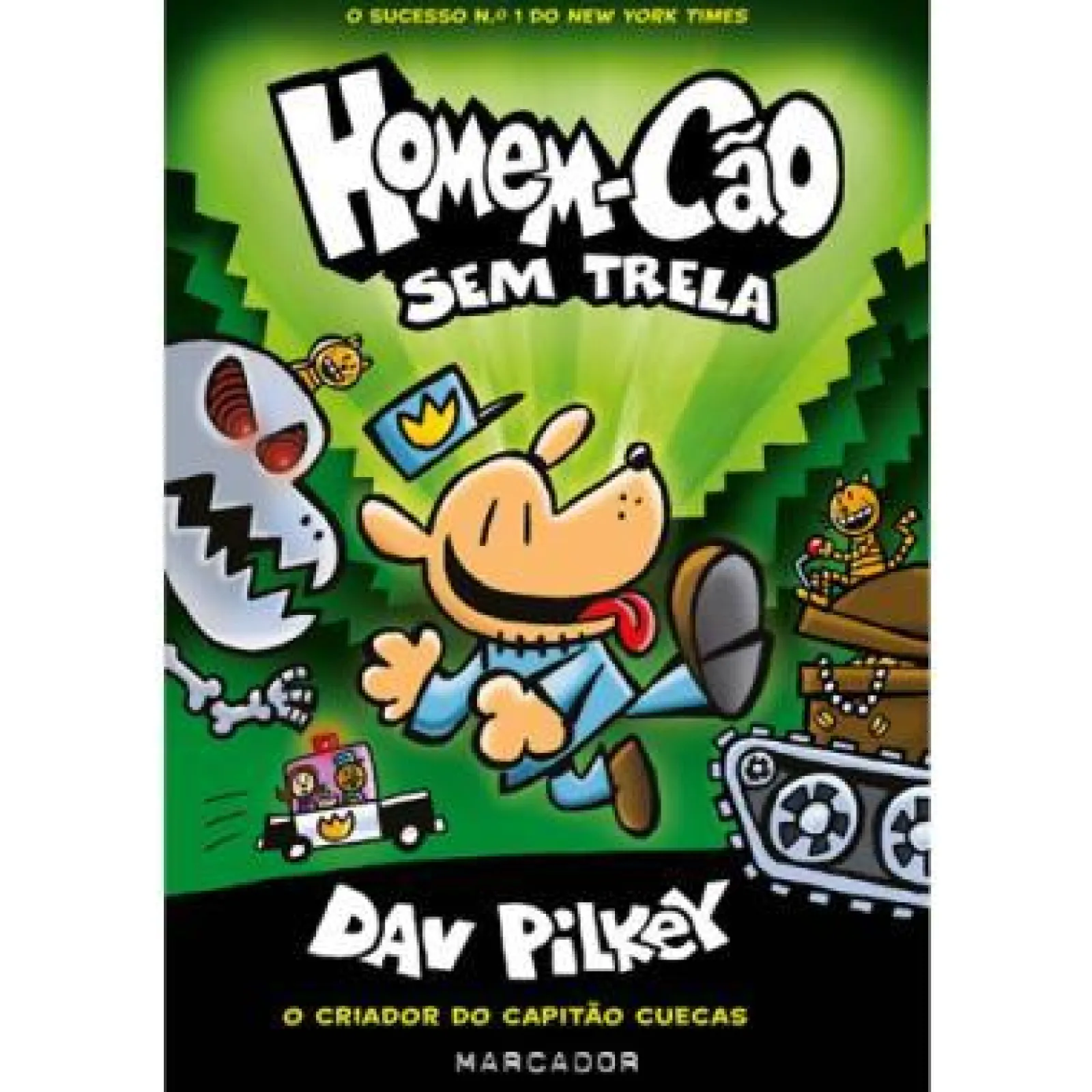 Marcador Homem-Cão de Dav Pilkey - N.º 2 - sem Trela^ Coleções Juvenis