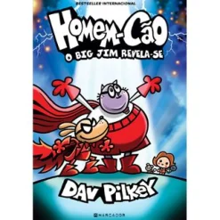 Marcador Homem-Cão N.º 13 - O Big Jim Revela-Se de Dav Pilkey^ Coleções Juvenis
