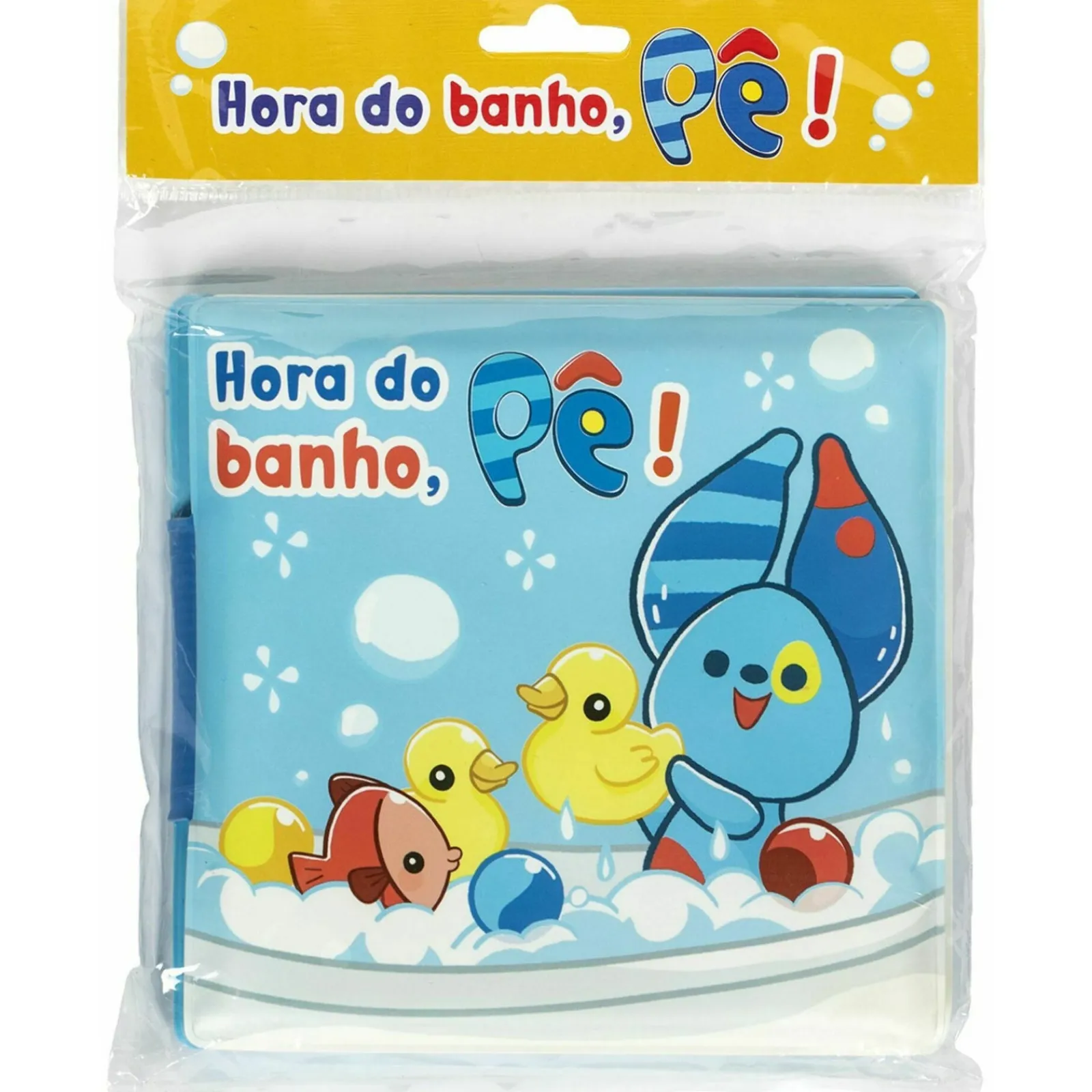 Porto Editora Hora do Banho, Pê! de Cláudia Dias - Um Livro à Prova de Água^ Bebé