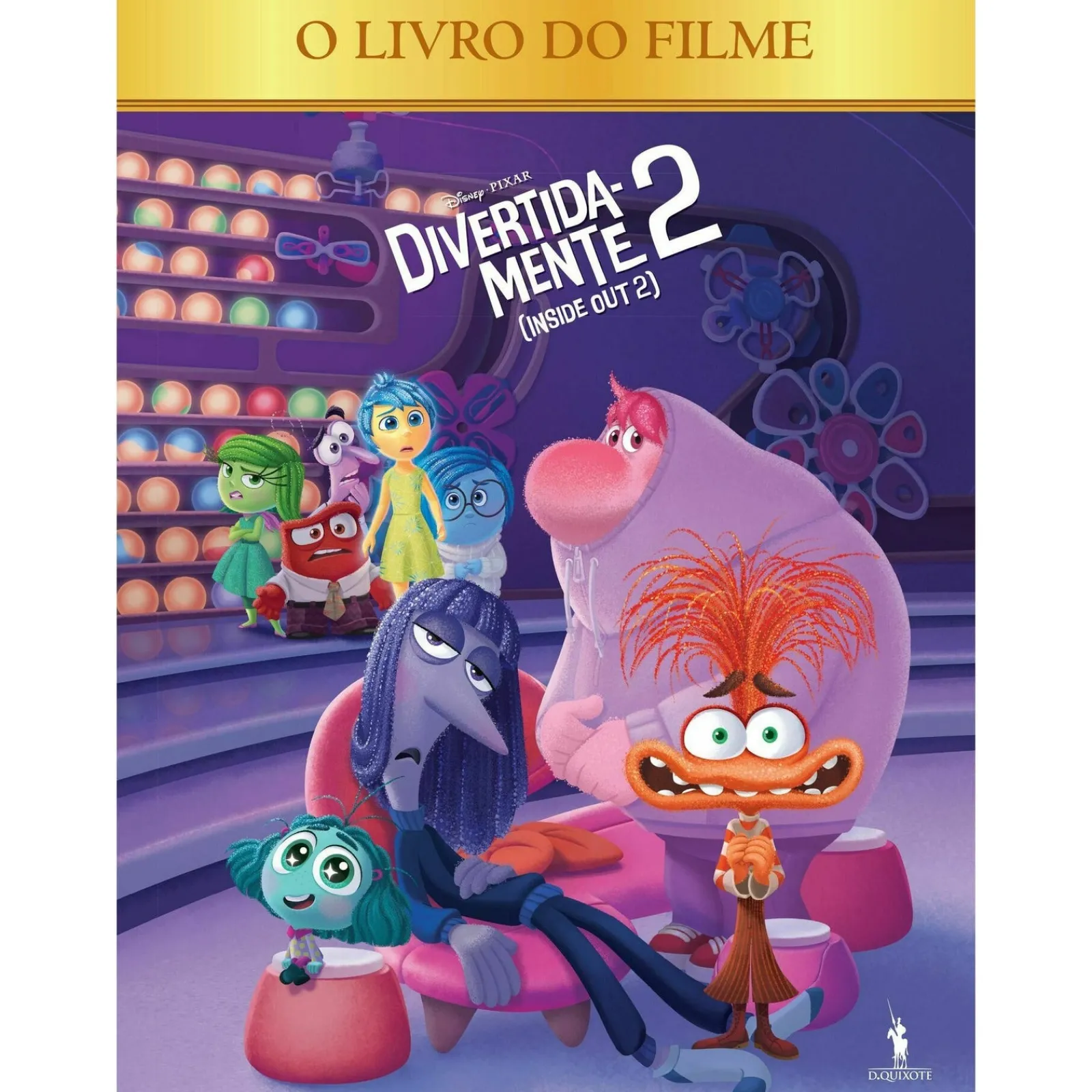 Dom Quixote Inside Out 2 : o Livro do Filme de Disneu^ Coleções Infantis