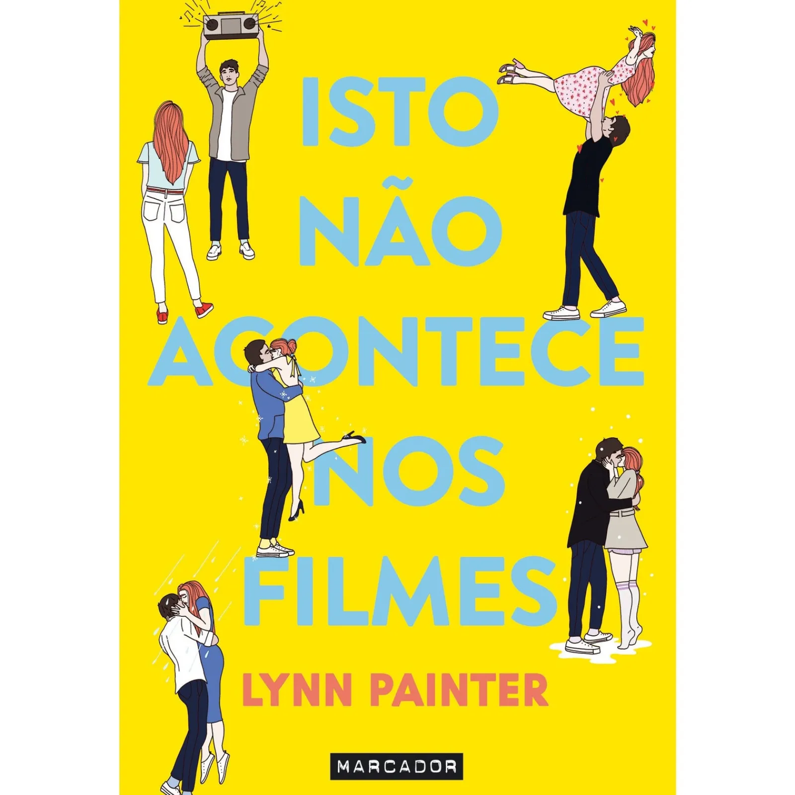 Marcador Isto Não Acontece nos Filmes de Lynn Painter^ Young Adult