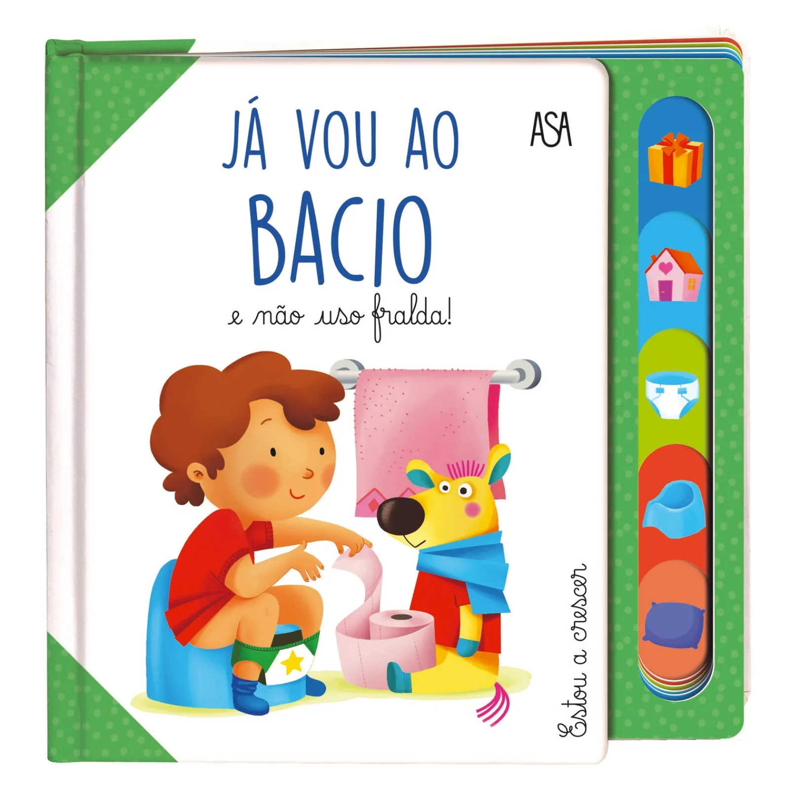 Edições Asa Já Vou ao Bacio e Não Uso Fralda! de Daniela Gamba e Francesca Galmozzi^ Literatura Infantil