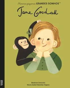 Nuvem De Letras Jane Goodall de M.ª Isabel Sánchez Vegara^ Literatura Infantil