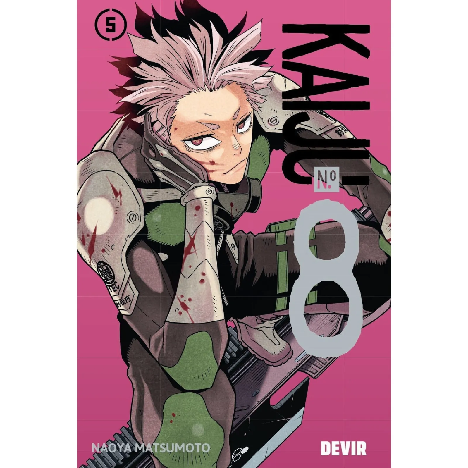 Devir Kaiju Nº 8 - Volume 5 de Naoya Matsumoto^ Manga