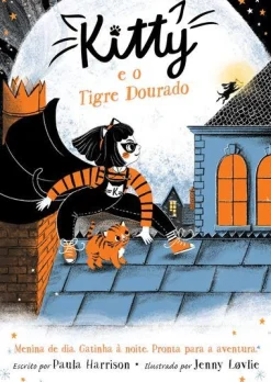 Nuvem De Letras Kitty e o Tigre Dourado de Paula Harrison^ Coleções Juvenis