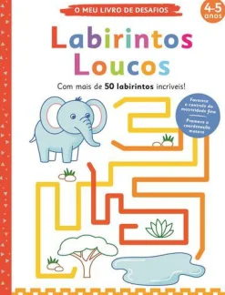 Joybooks Labirintos Loucos de Elizabeth Golding - O Meu Livro de Desafios:^ Atividades