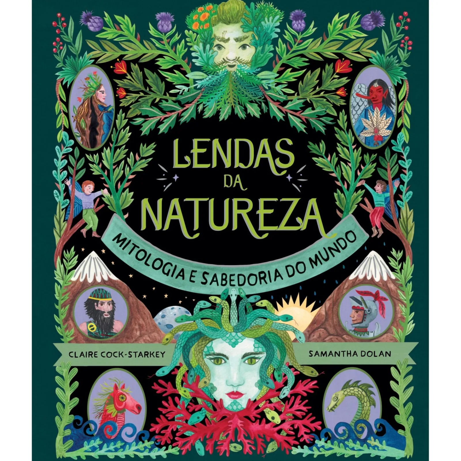 Nuvem De Letras Lendas da Natureza - Mitologia e Sabedoria do Mundo de Claire Cock-Starkey^ Conhecimento
