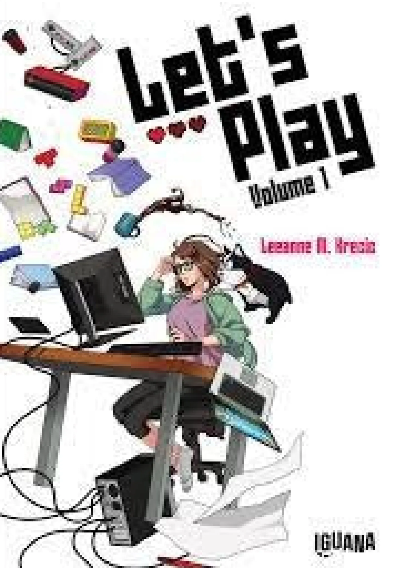 Iguana Let's Play: Volume 1 de Leeanne M. Krecic^ Banda Desenhada E Novelas Gráficas