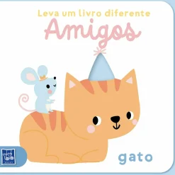 Yoyo Leva um Livro Diferente - Amigos - Gato de BOOKS^ Bebé