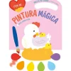 Yoyo Leva-Me - Pintura Mágica - Galinha - Rosa^ Atividades