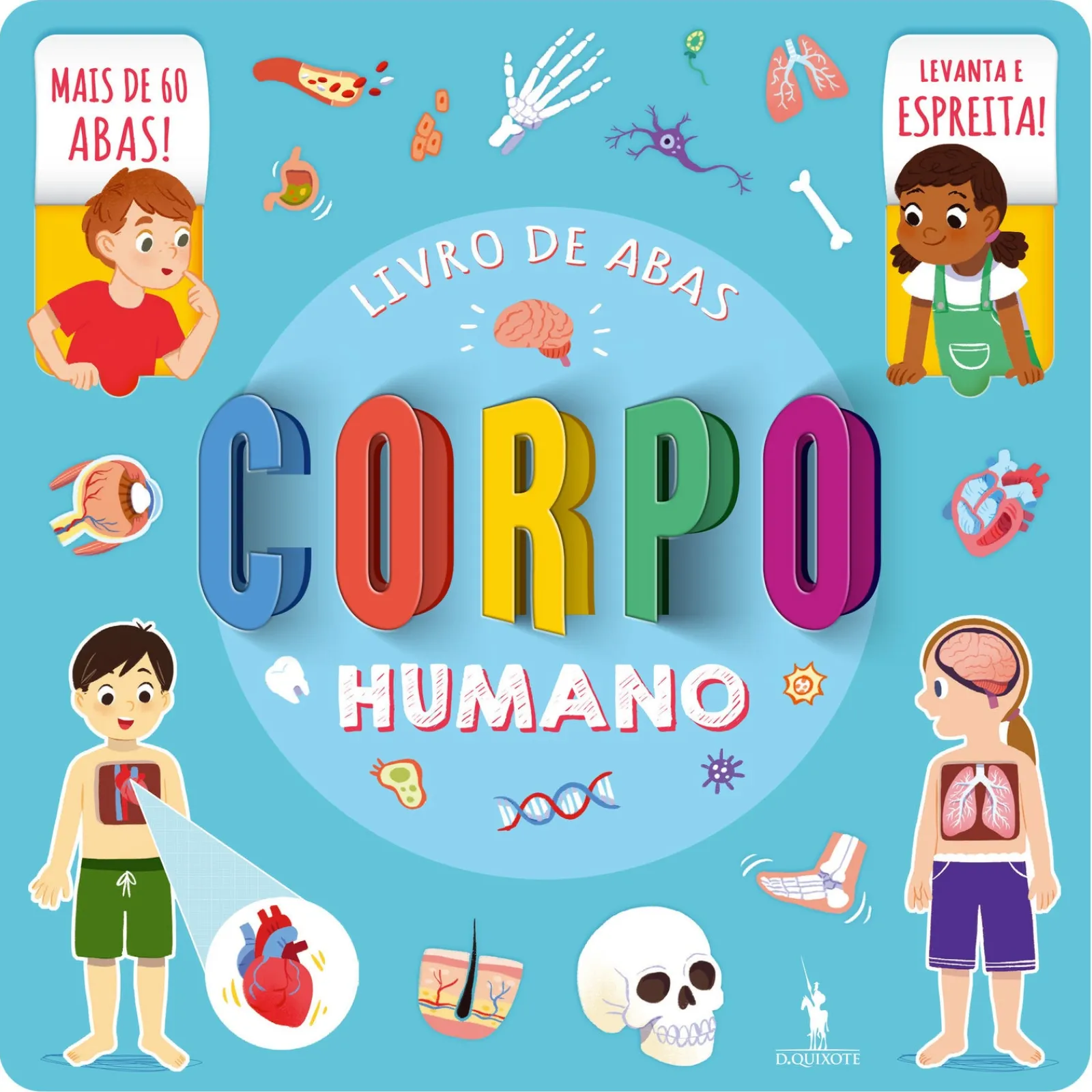 Dom Quixote Livro de Abas - Corpo Humano de Vários Autores^ Atividades