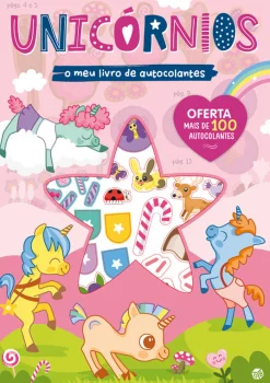 Livros Mch Livro de Atividades Autocolantes Balão Unicórnios de Stuart Lynch^ Atividades