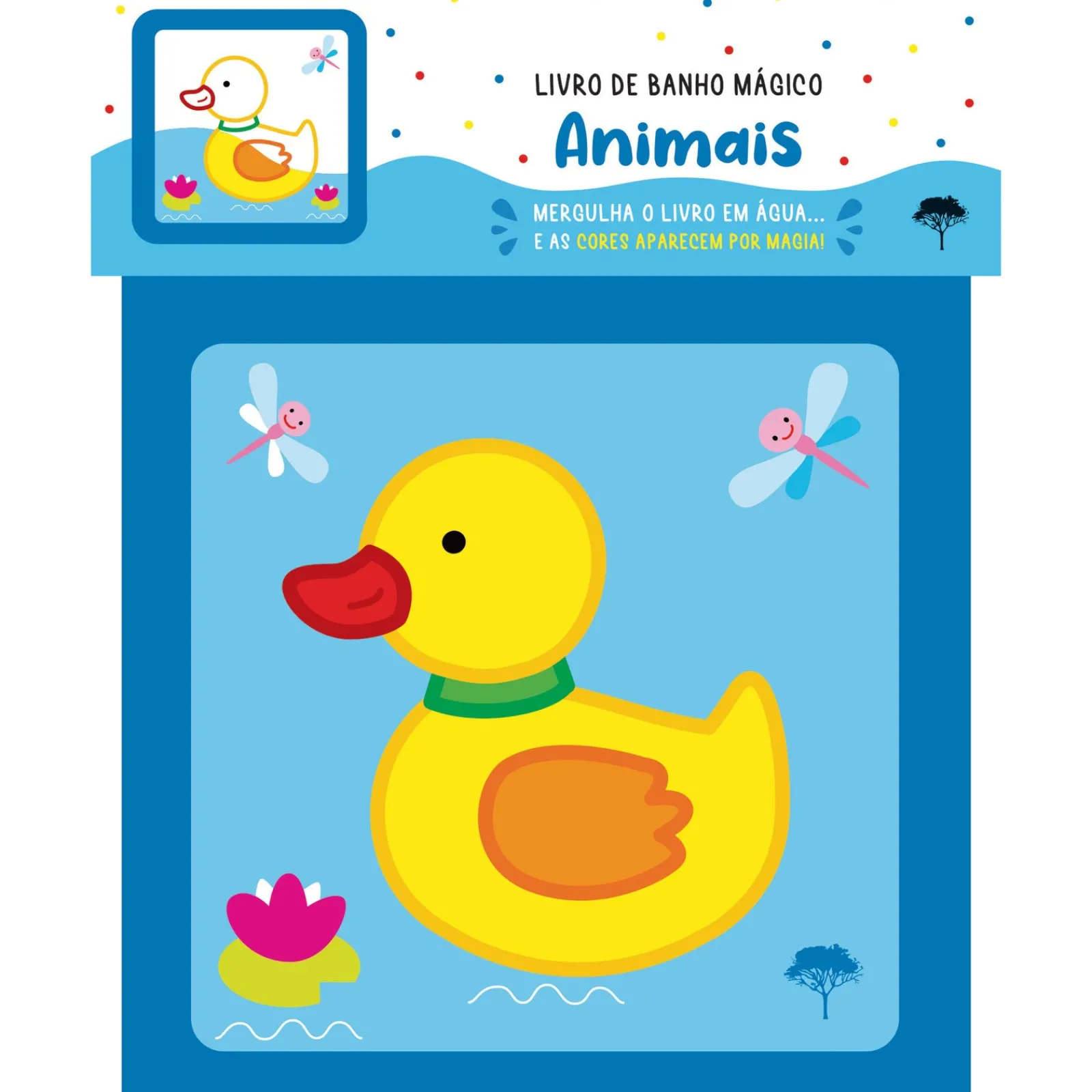Jacarandá Livro de Banho Mágico - Animais^ Bebé