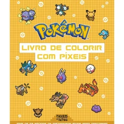 Nuvem De Letras Livro de Colorir com Píxeis de The Pokémon Company^ Atividades